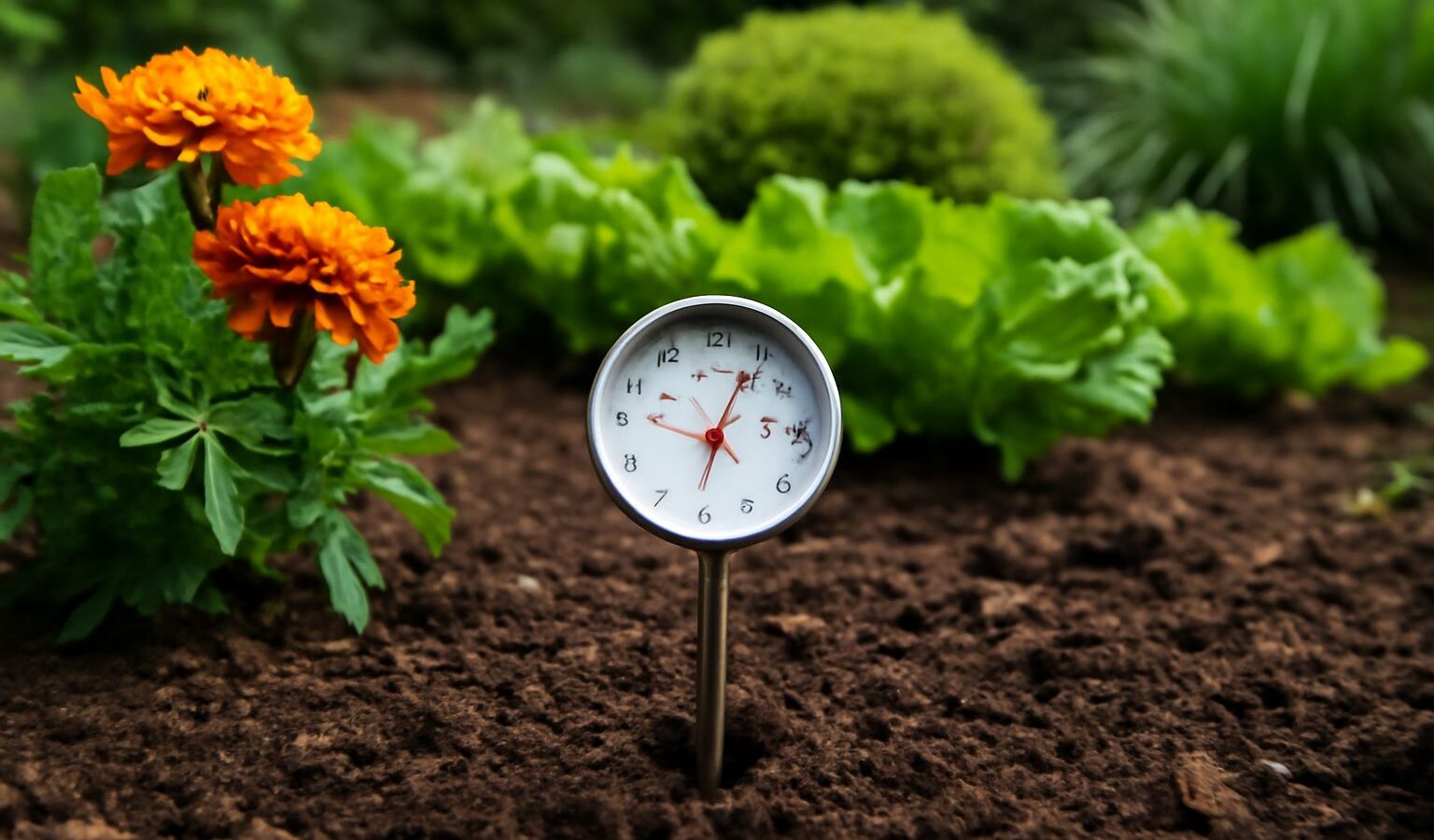 soil thermometer garden
