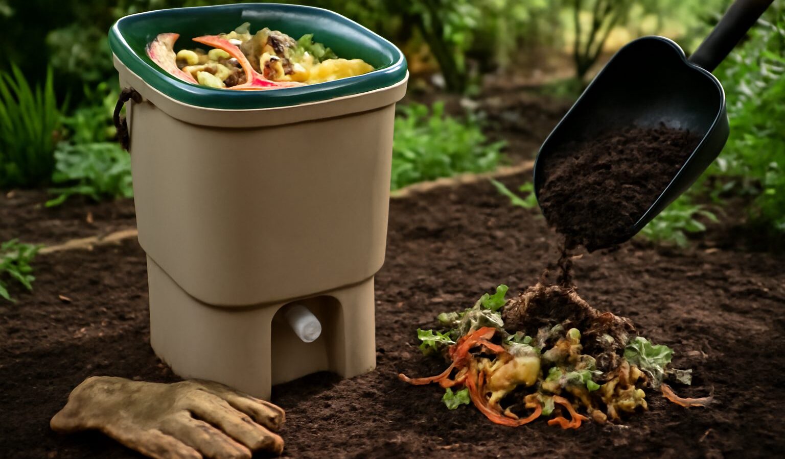 bokashi compost bin
