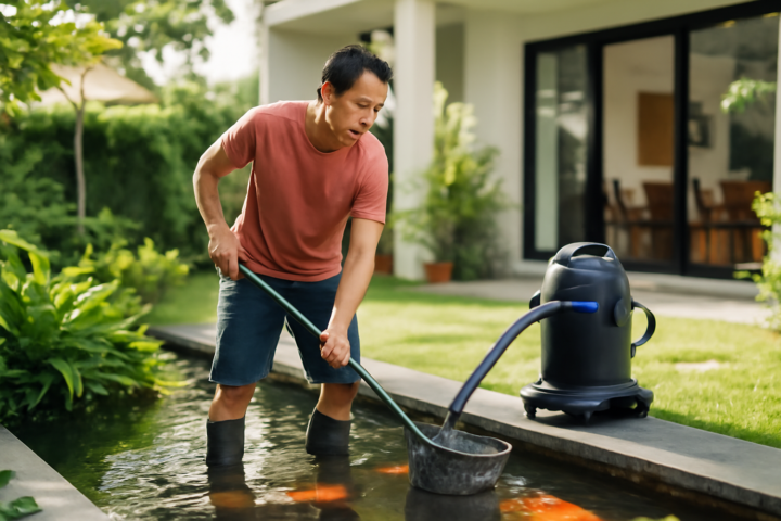 Fish Pond Maintenance in Singapore