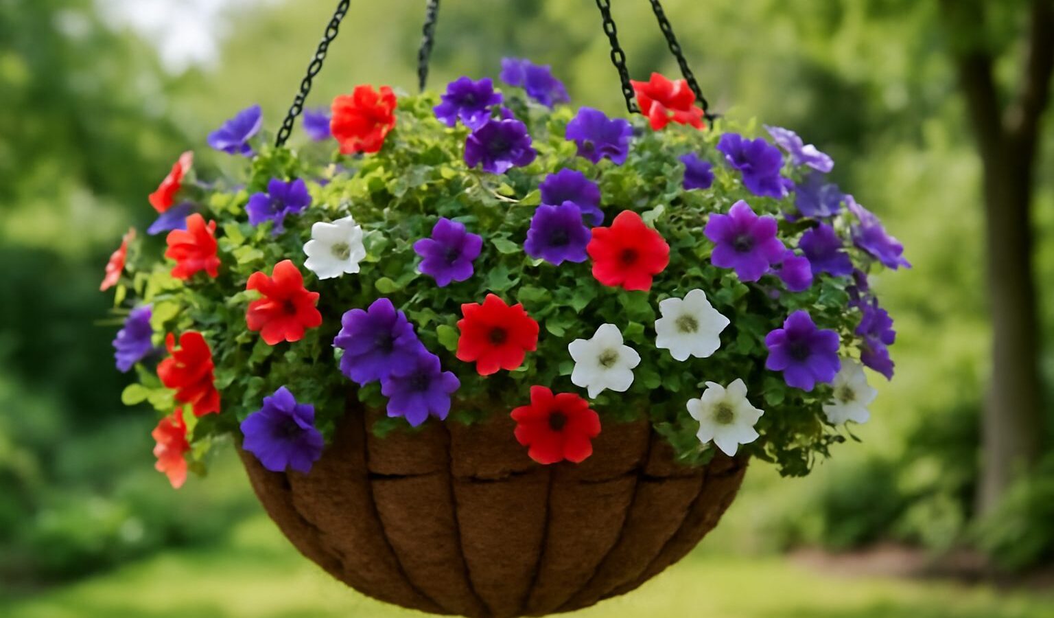 hanging basket flowers
