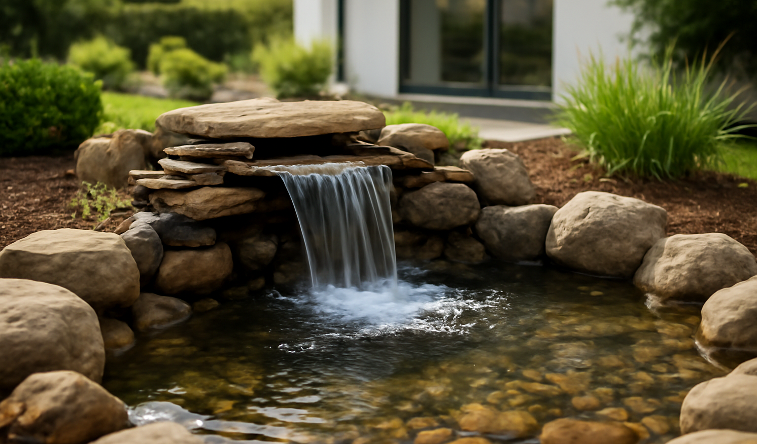 Add a Waterfall to an Existing Pond
