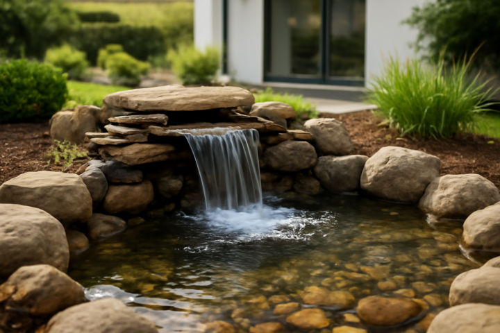 Add a Waterfall to an Existing Pond
