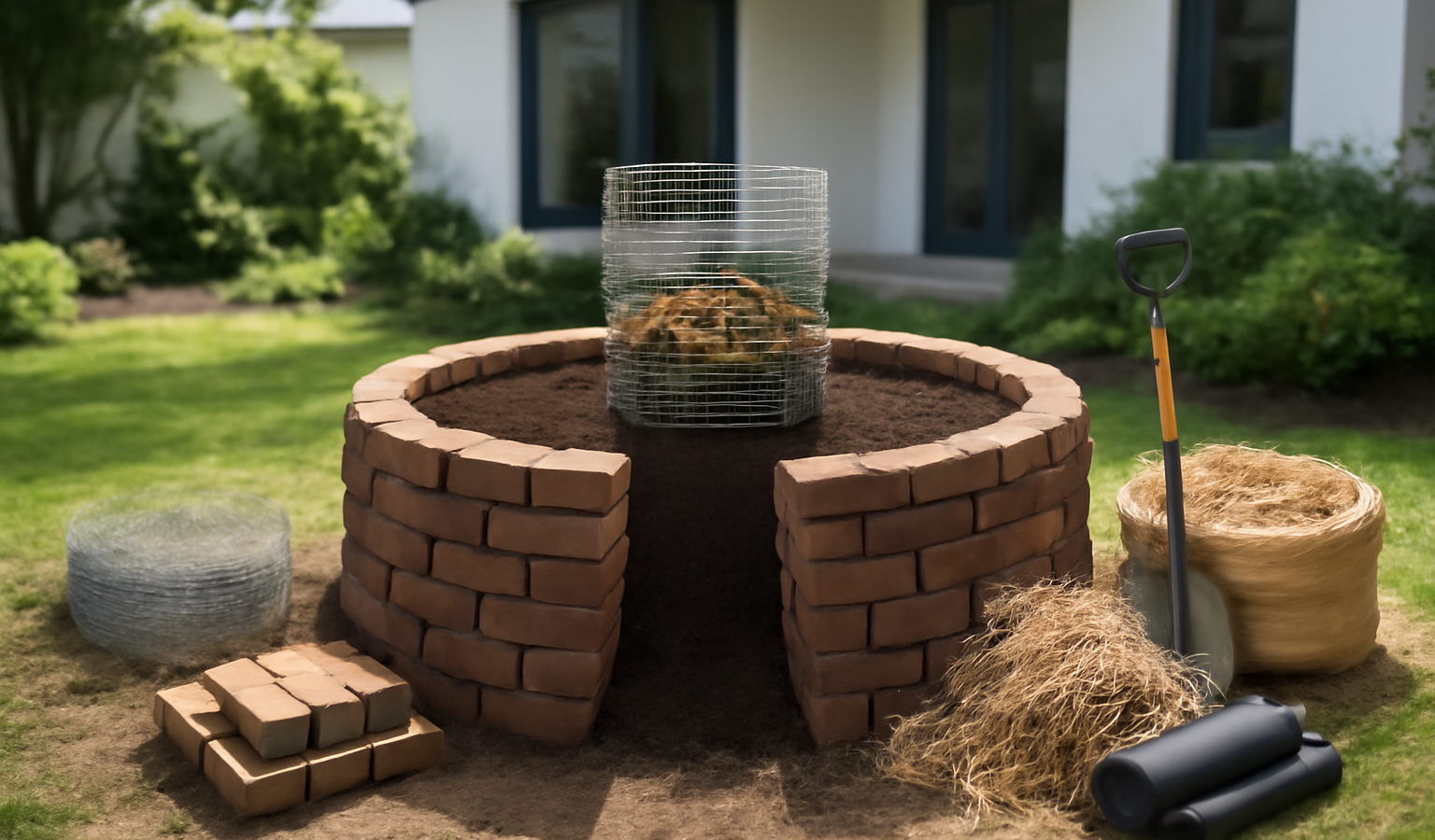Build a Keyhole Garden: Step-by-Step Plans