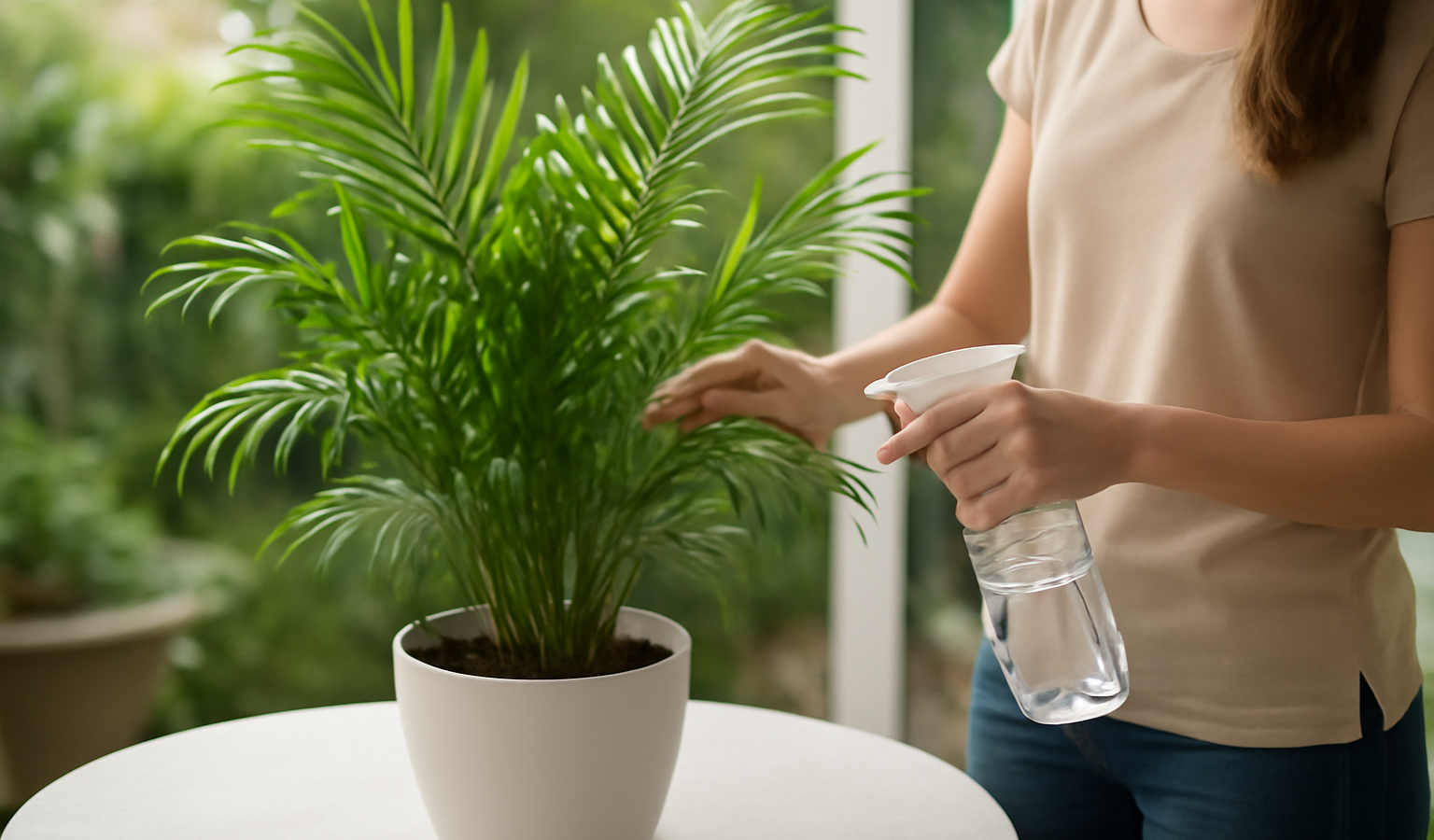 Care for a Cat Palm: Light, Water, Humidity & More