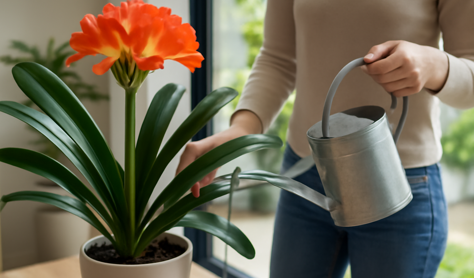 Care for a Clivia Plant: Light, Water & Blooms