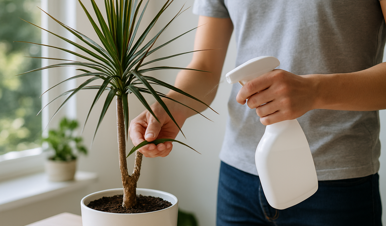 Dracaena marginata houseplant care