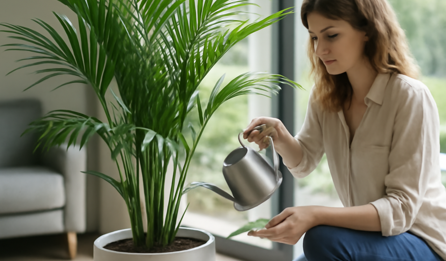 Care for a Kentia Palm: Light, Water & Indoor Care