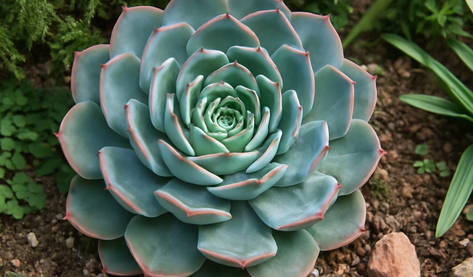 echeveria succulent rosette