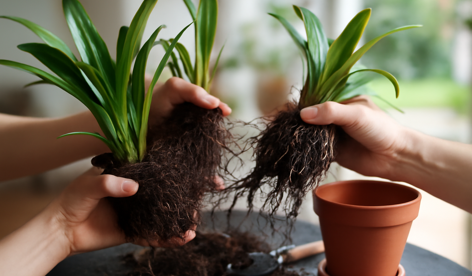 Divide Houseplants: Splitting the Rootball Without Killing the Plant