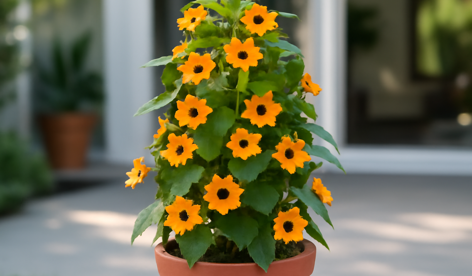 Grow Black-Eyed Susan Vine : Care Guide