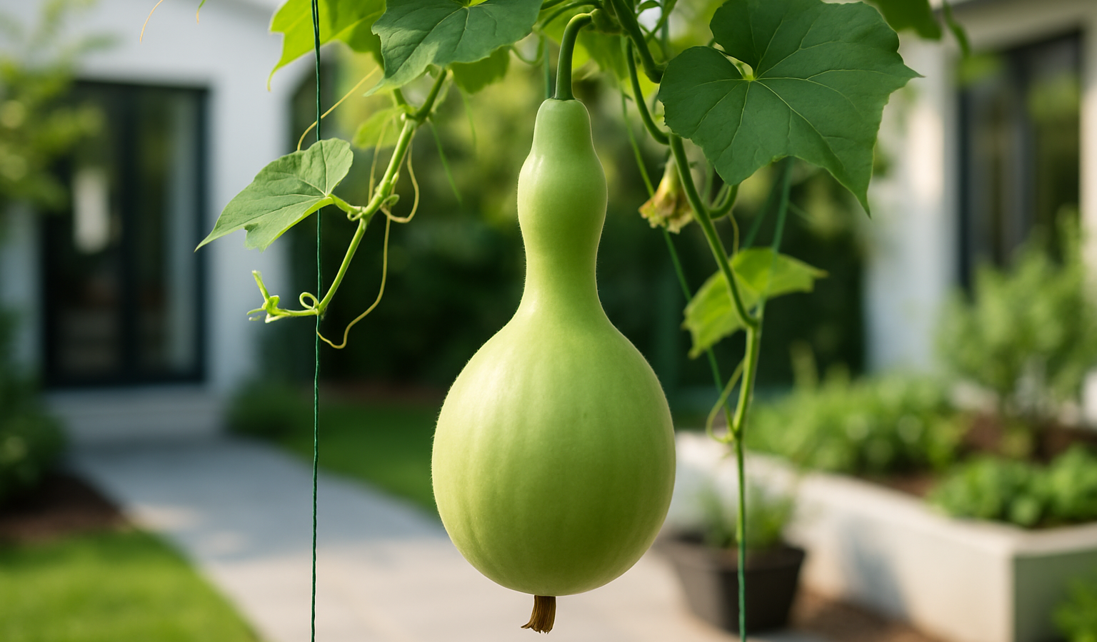 Grow Bottle Gourd