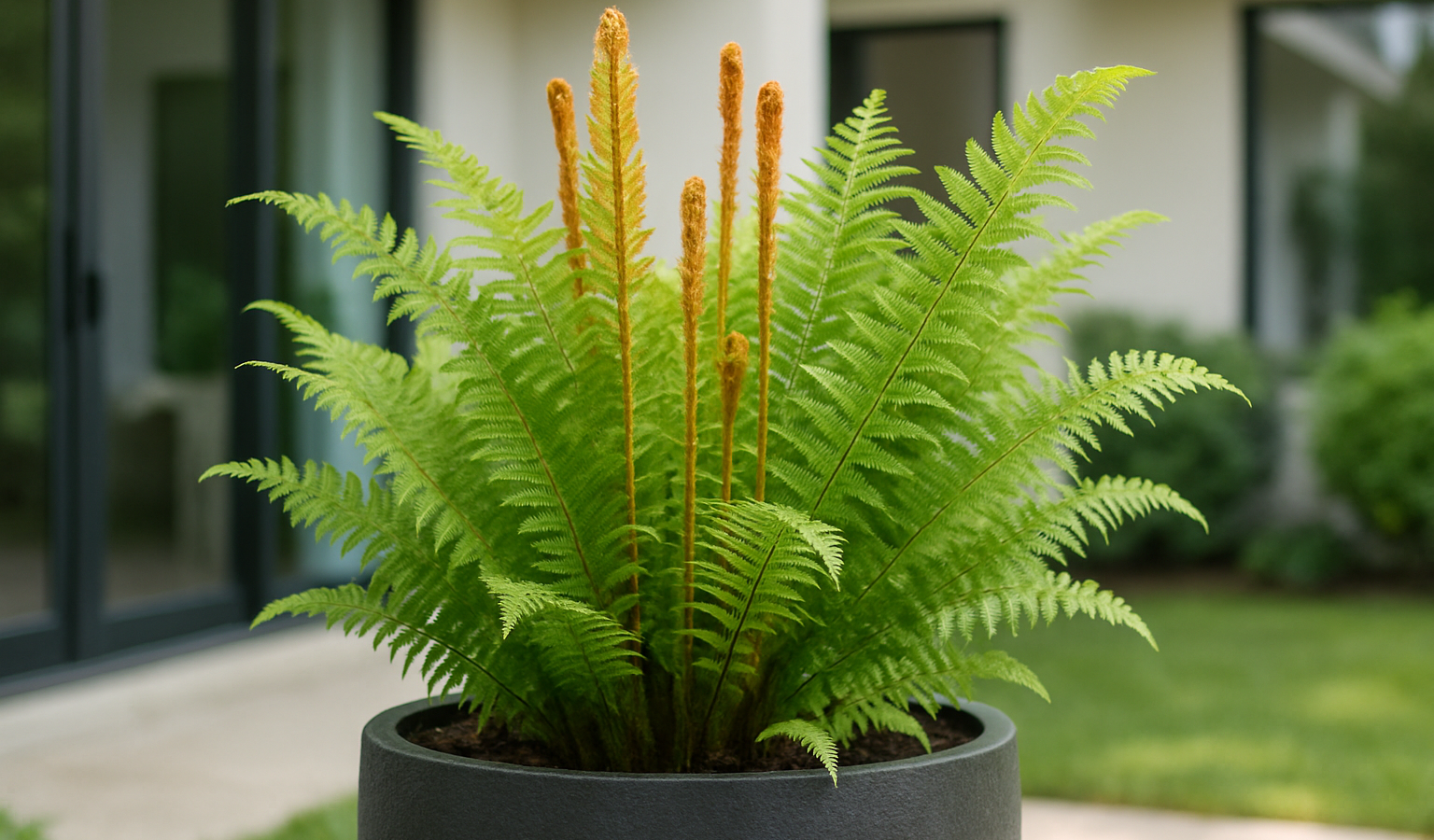 Grow Cinnamon Fern: Native Wetland Fern Care