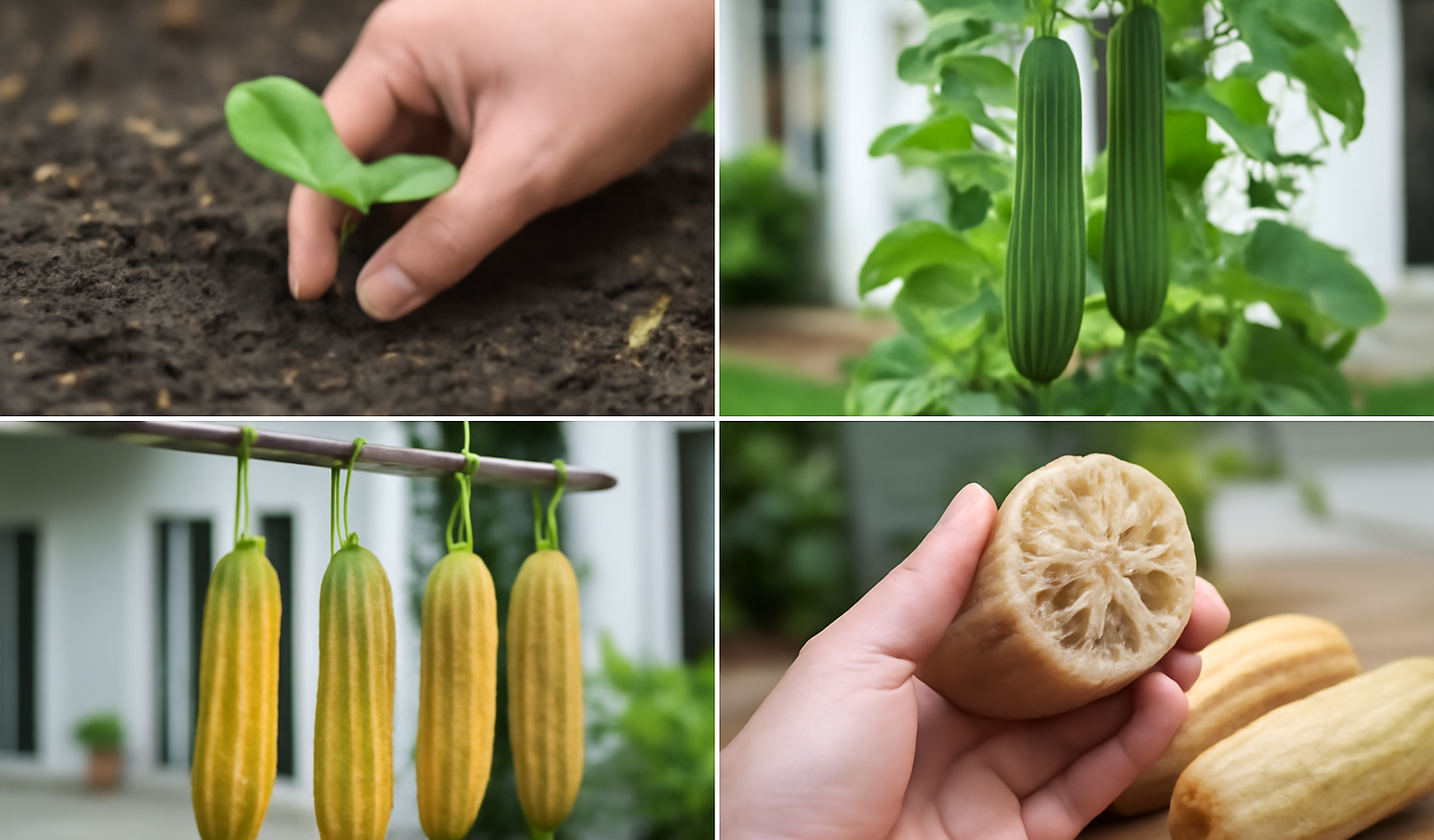 Grow Luffa Gourds: Planting to Drying