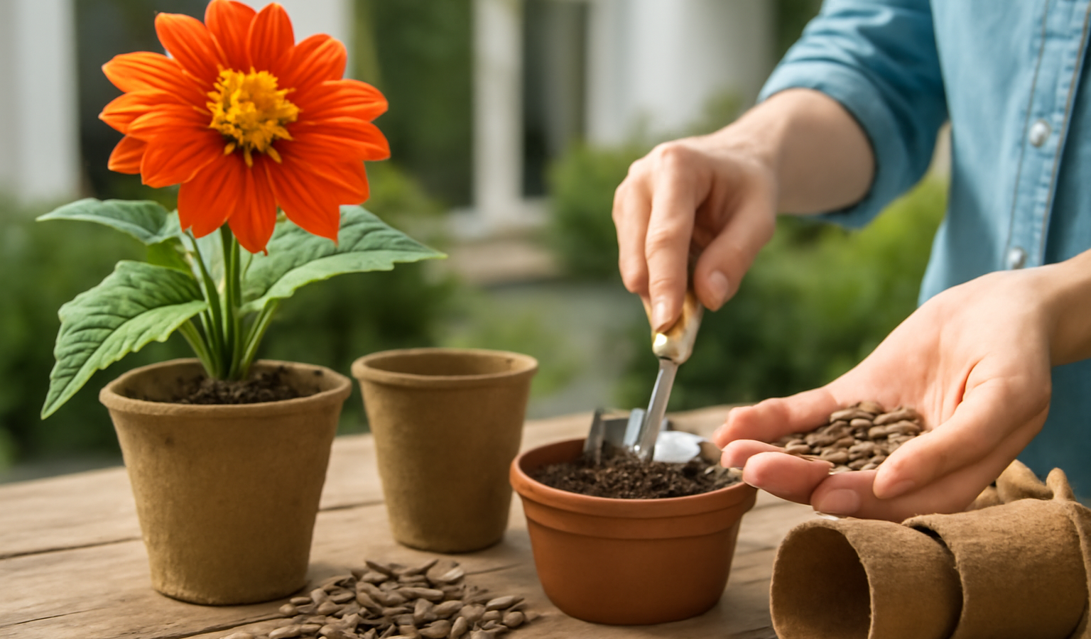 Grow Mexican Sunflower : Seeds & Care
