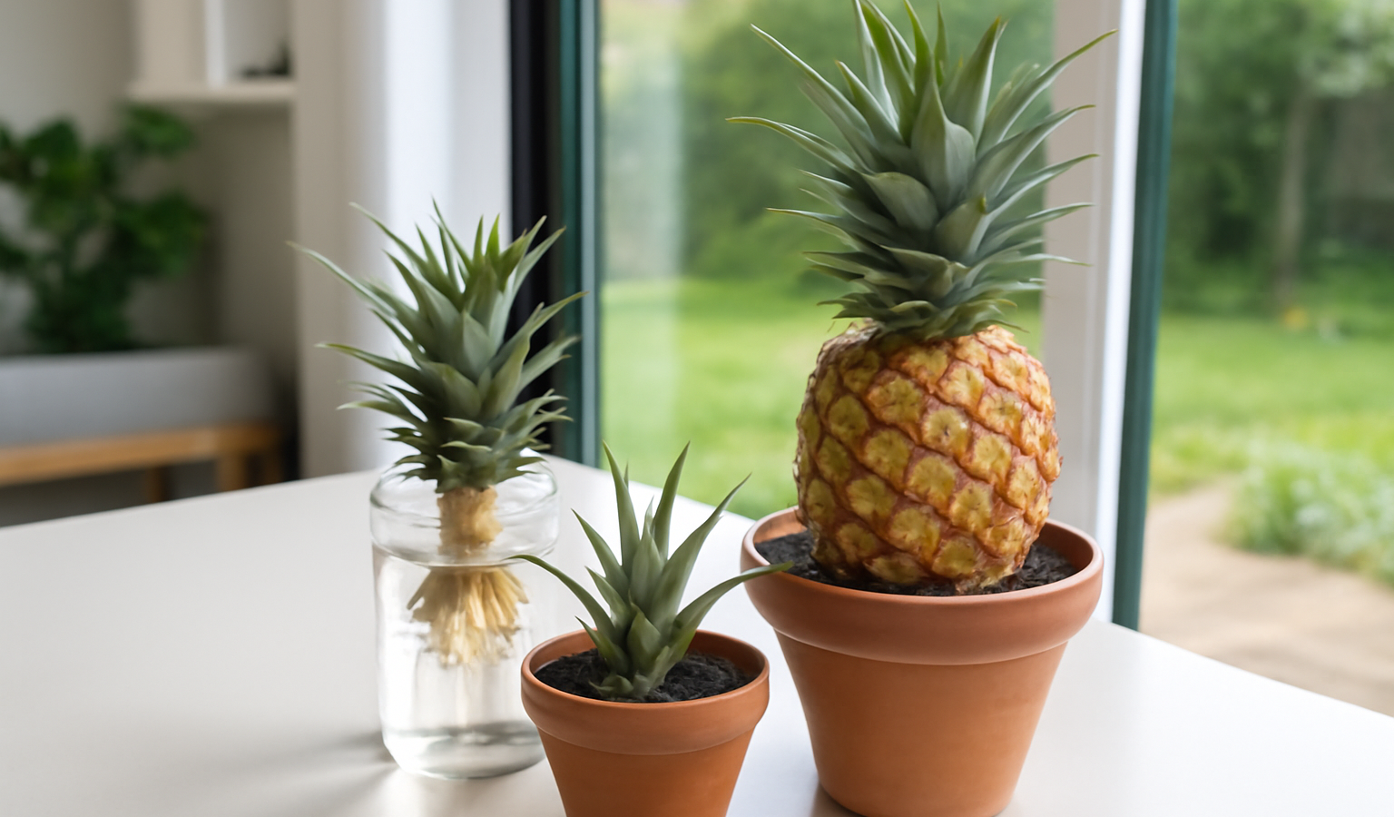 Grow Pineapple From a Top: Rooting, Pots & Fruit