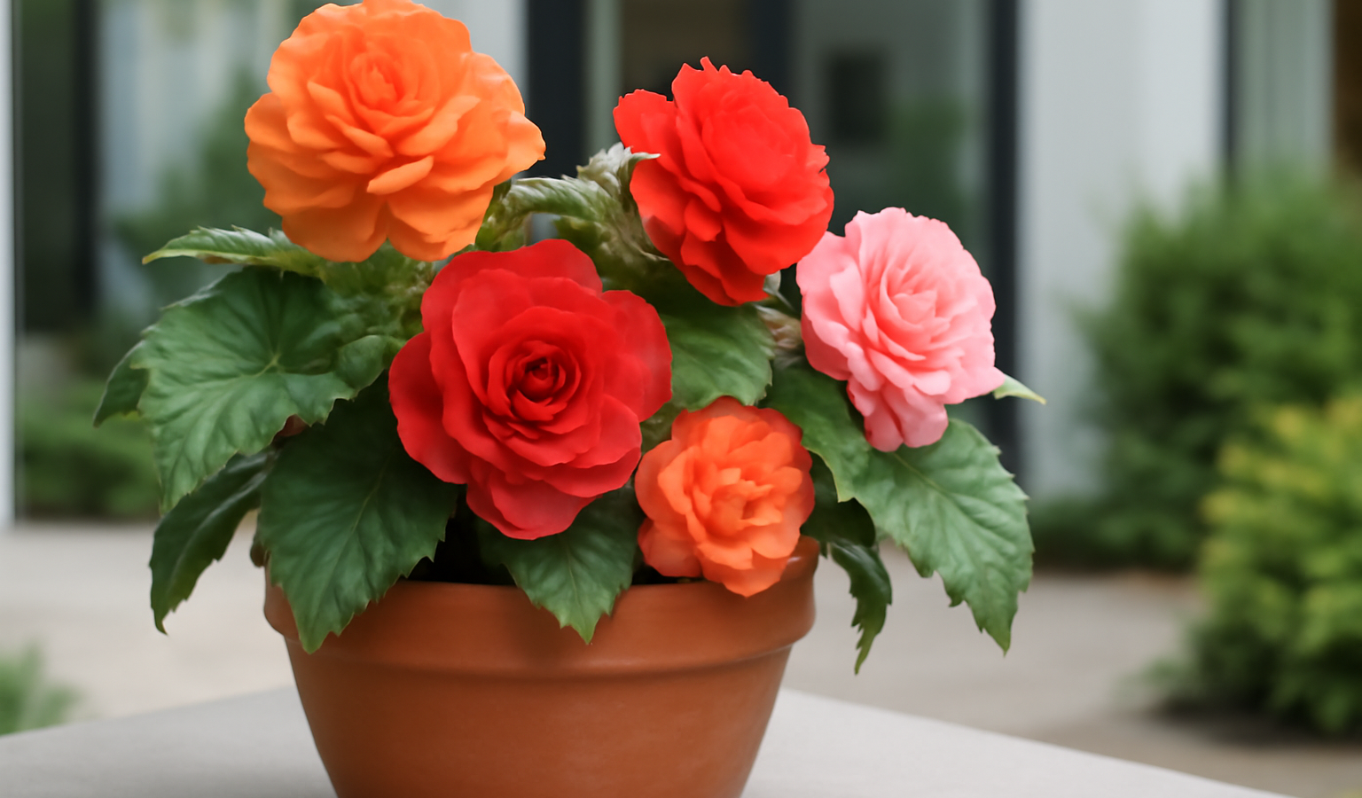 Grow Tuberous Begonias