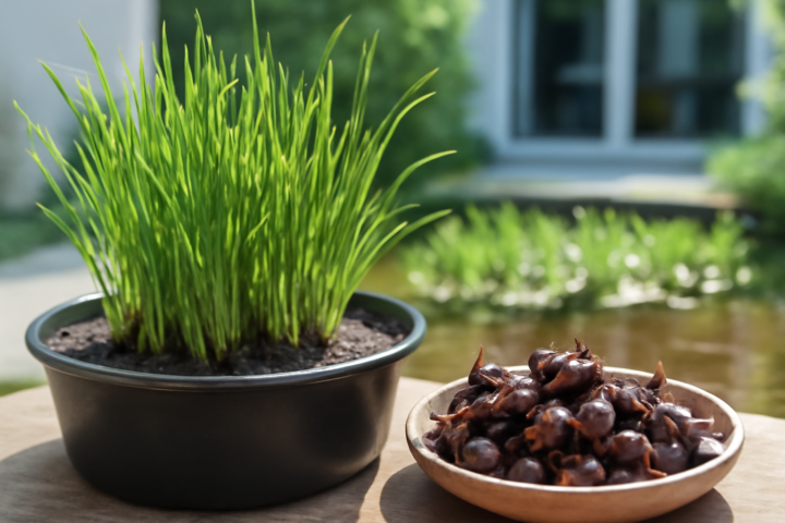Grow Water Chestnuts: Containers, Ponds & Harvest