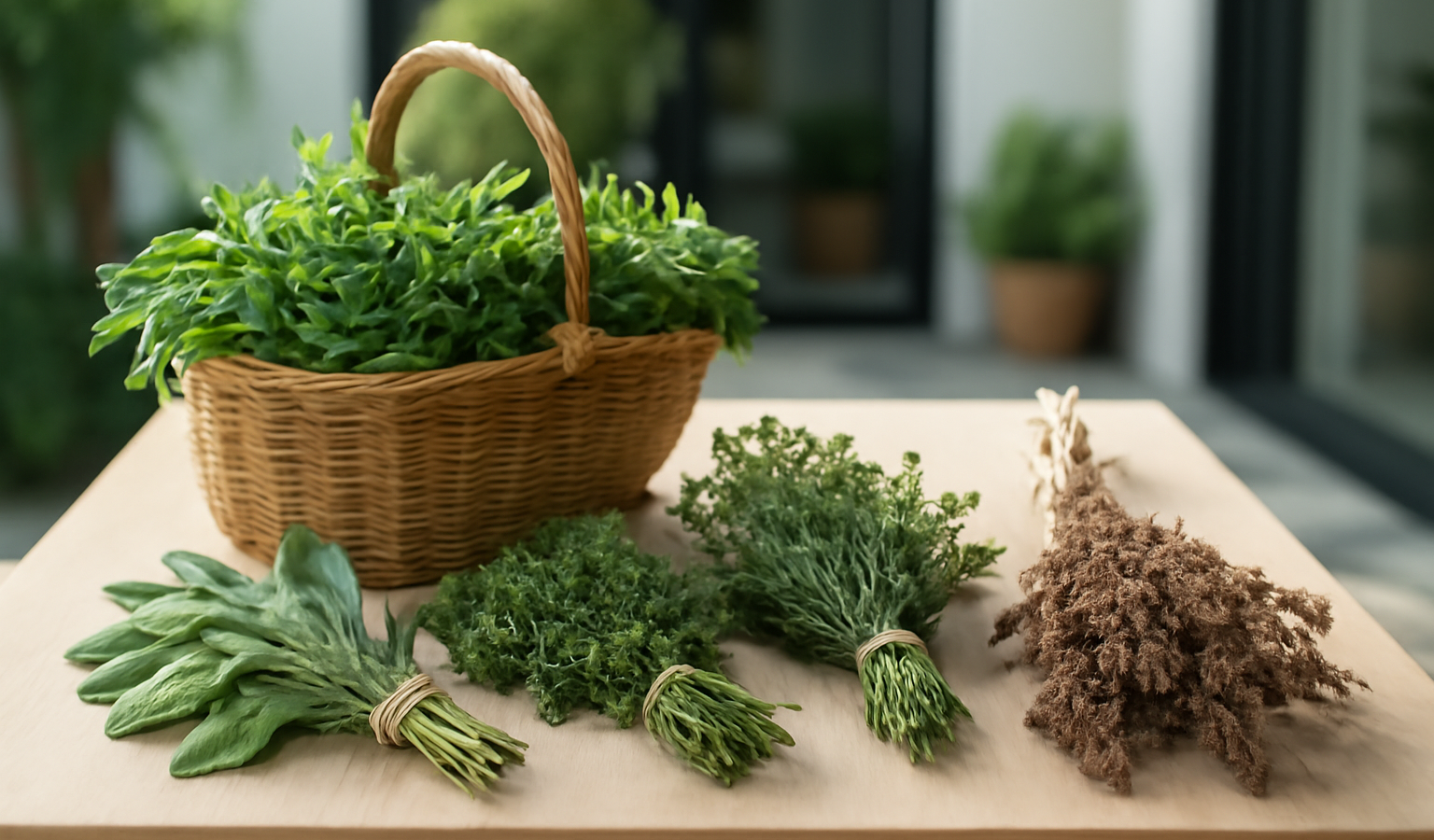 Harvest and Dry Herbs