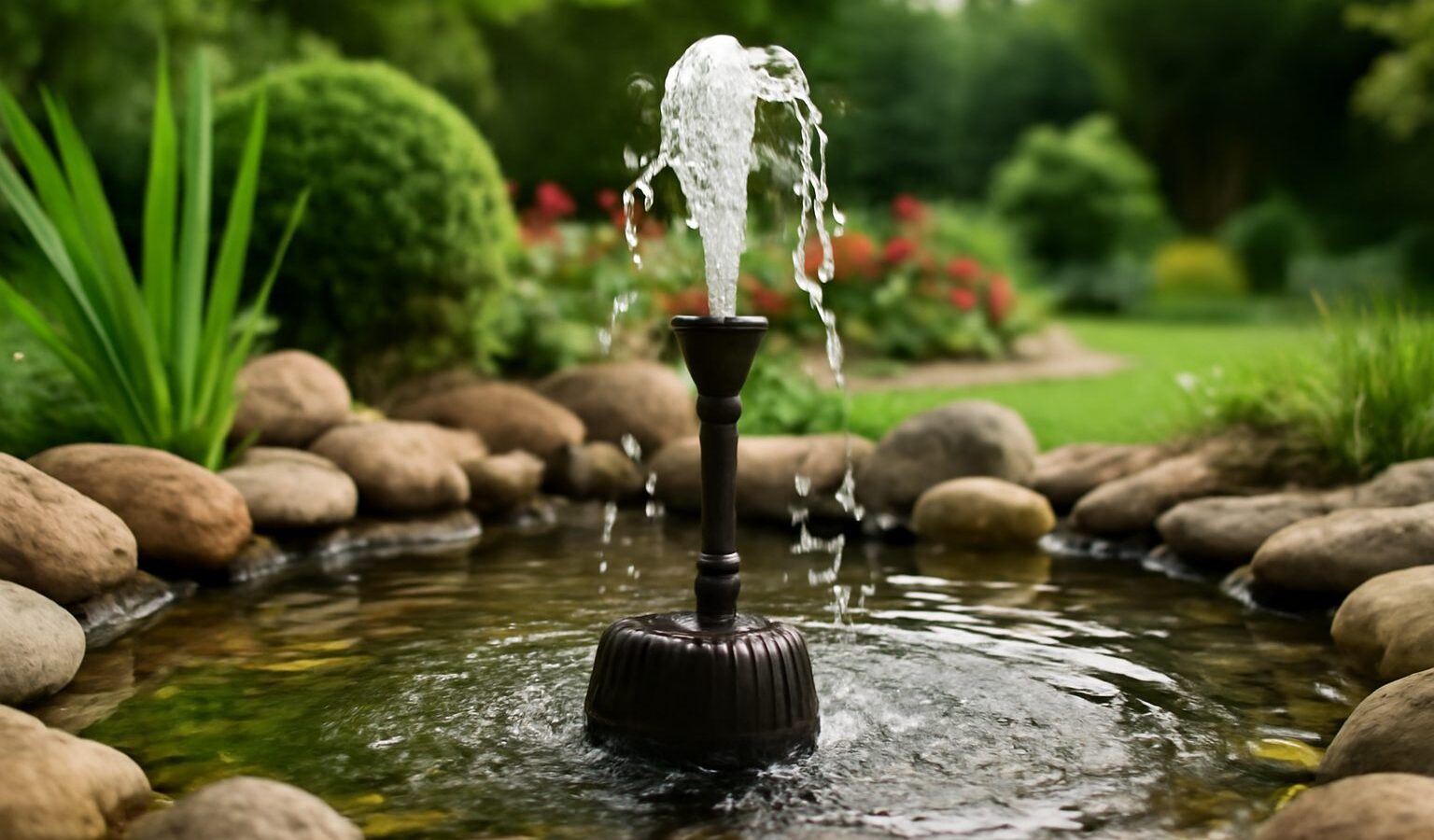 pond pump water feature