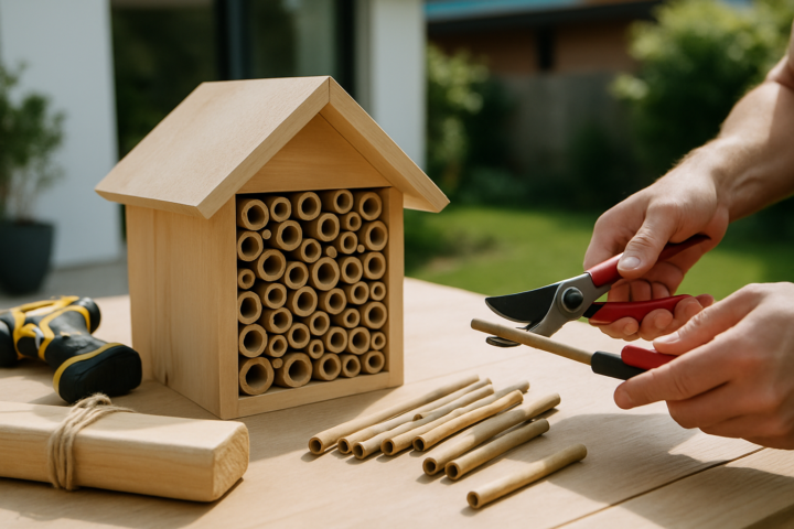 Make a Bee Hotel: A Step-by-Step DIY Guide