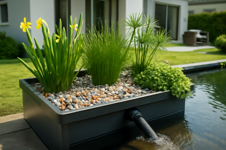 Make a Bog Filter for a Pond: Plants & Gravel