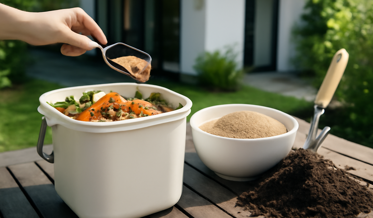 Make Bokashi Compost: Fermentation, Bran & Burying