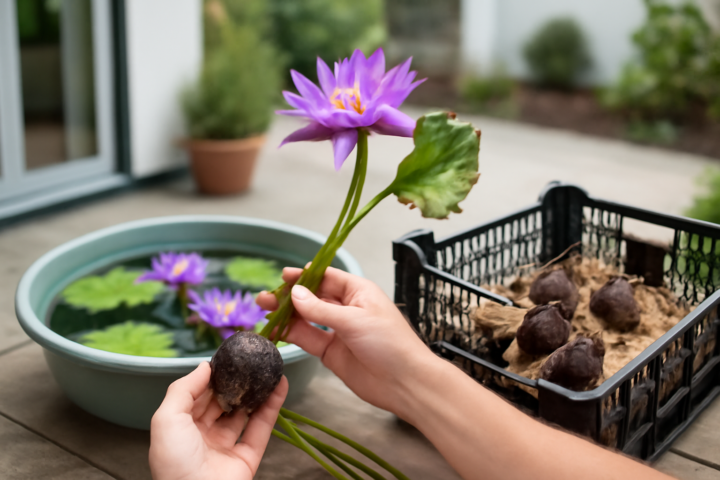 Overwinter Tropical Water Lilies: Lift, Store & Replant