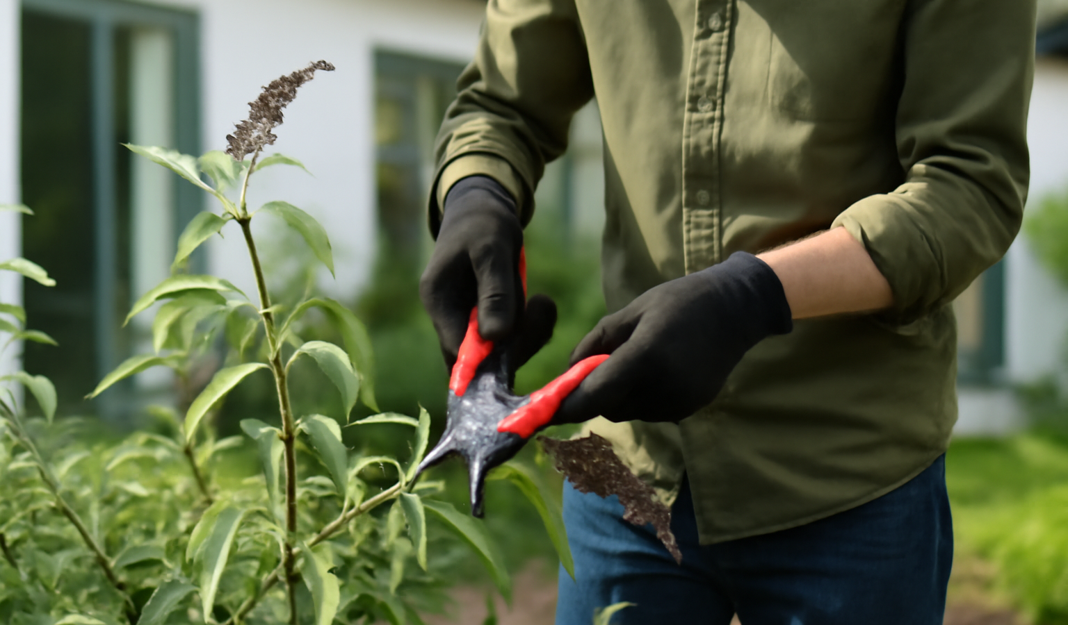 Prune a Butterfly Bush