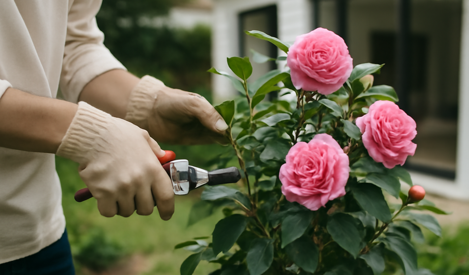 Prune Camellias