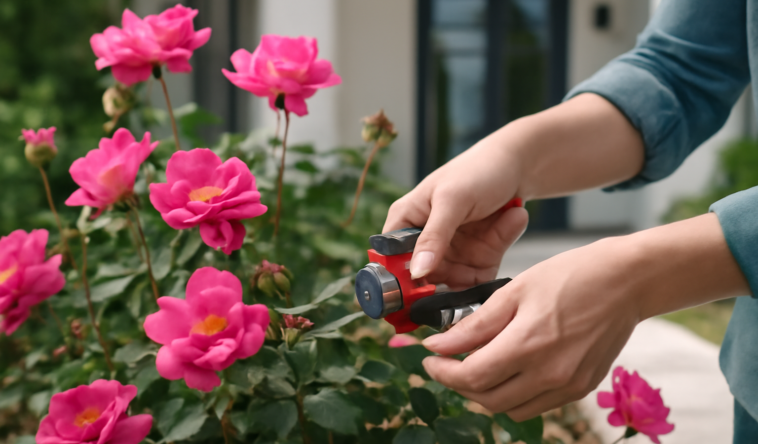 Prune Knock Out Roses