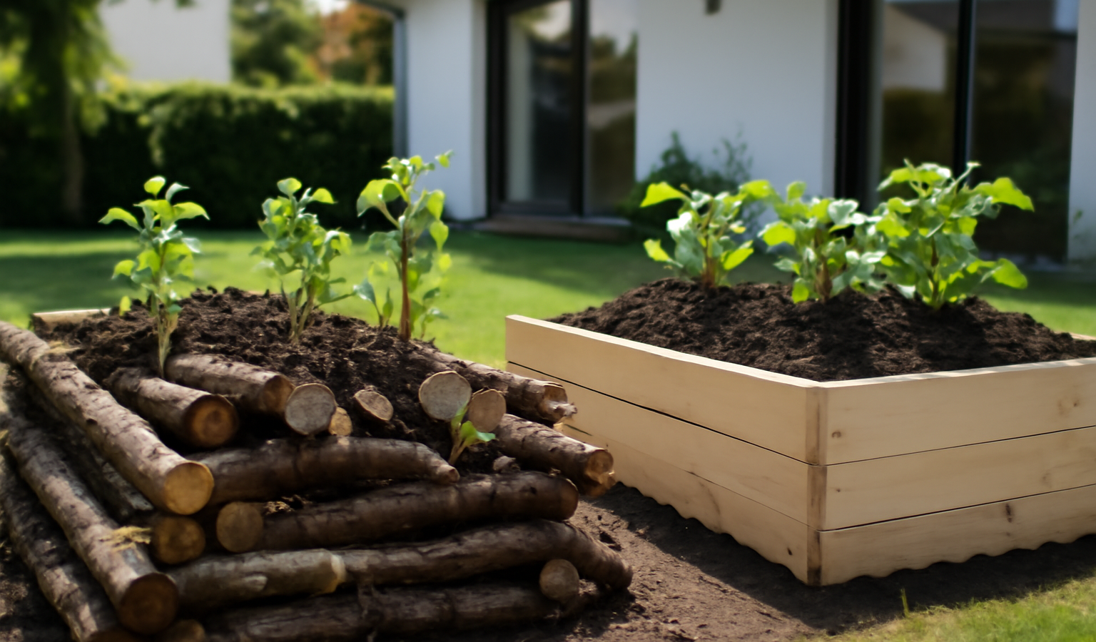 Hugelkultur vs Raised Bed: Which to Build?
