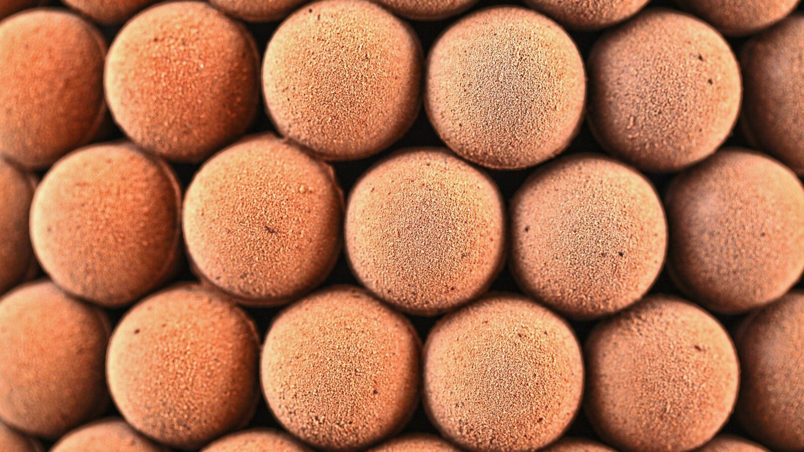 round brown balls