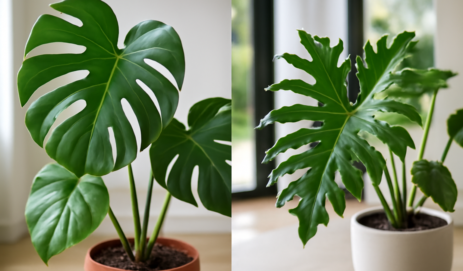 Monstera vs Split-Leaf Philodendron
