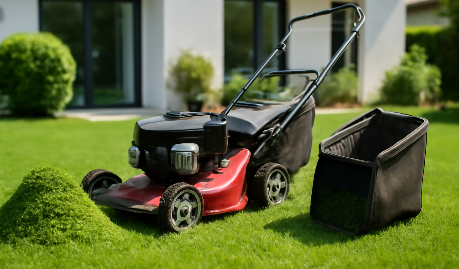 Mulching vs Bagging Grass Clippings