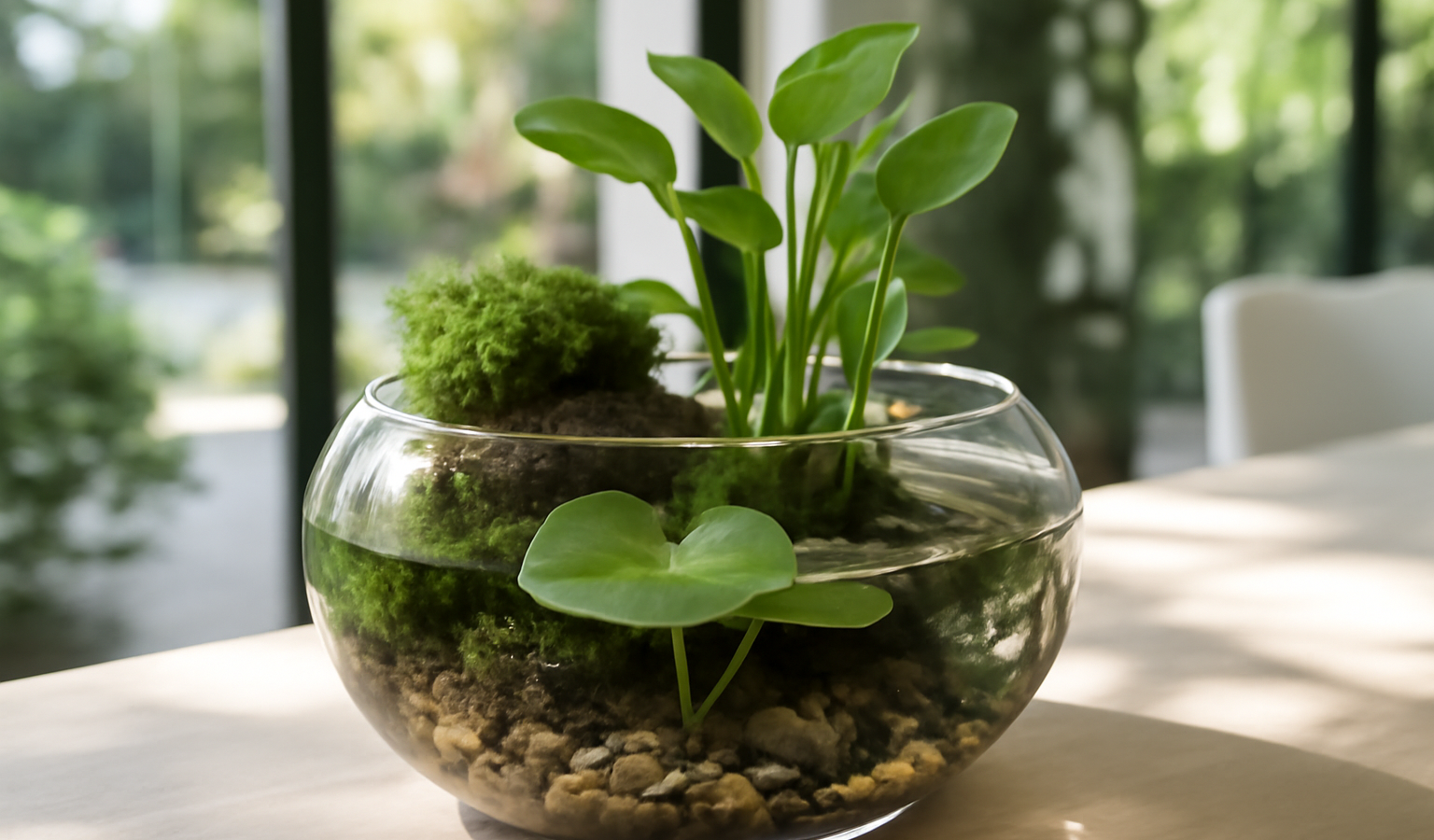 Make a Tabletop Water Garden