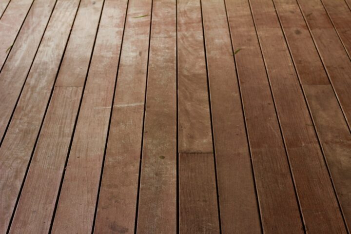 brown wooden floor