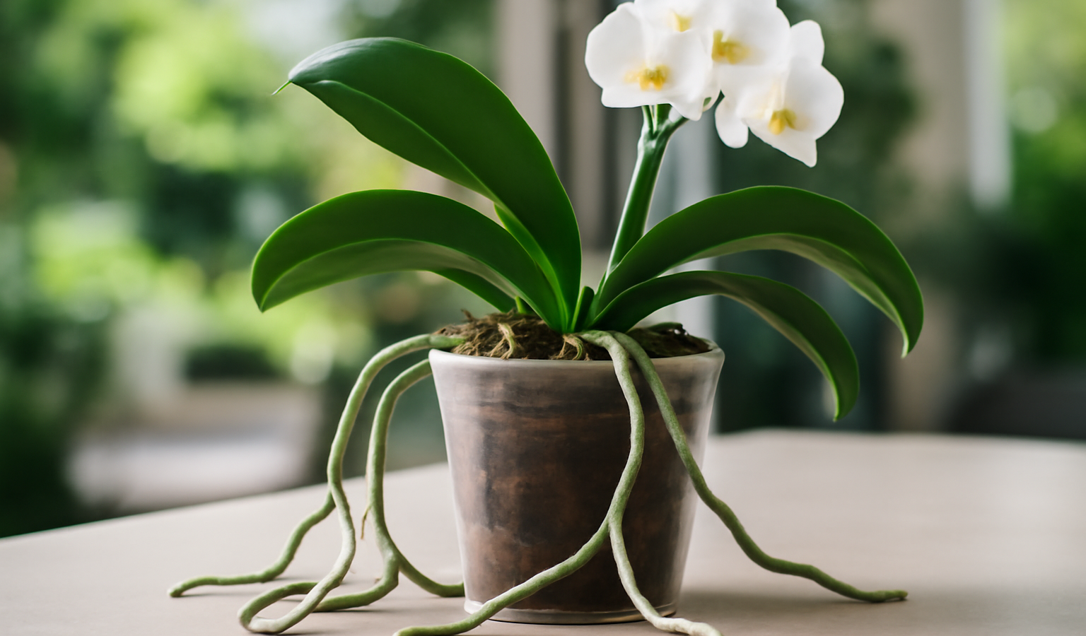Why Are My Orchid Roots Growing Out of the Pot?