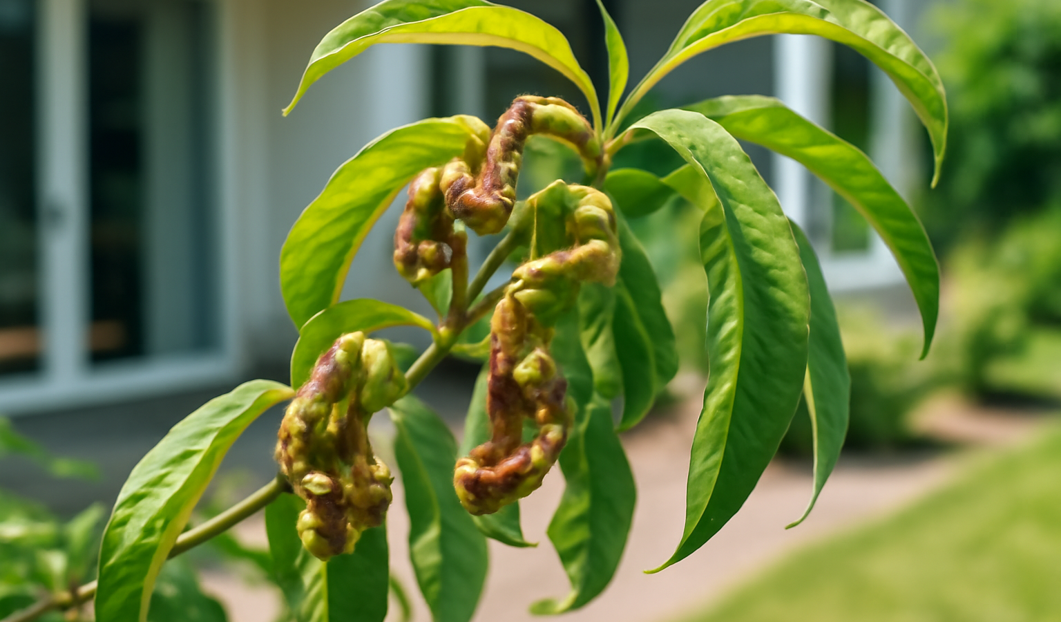 Why Are My Peach Leaves Curling ?