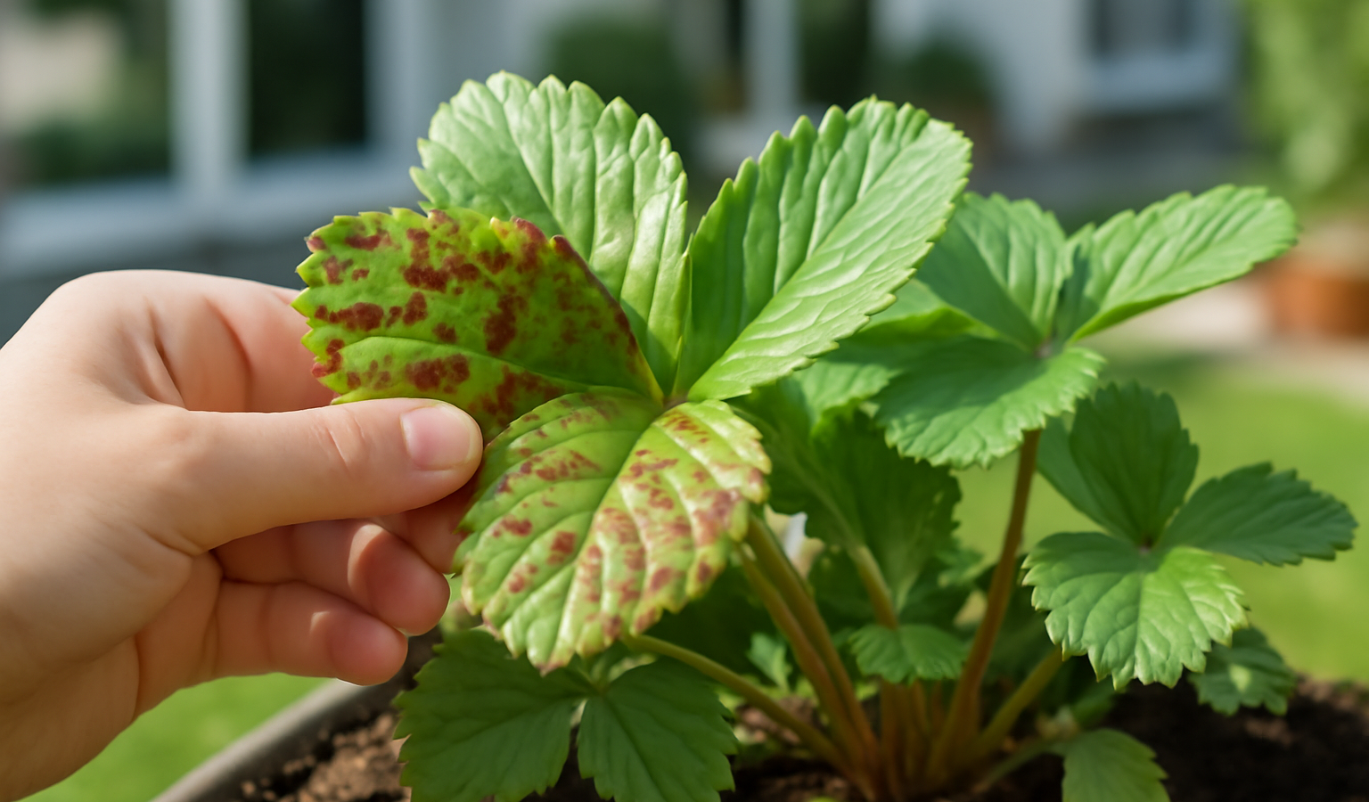 Why Are My Strawberry Leaves Spotted? Causes & Fixes