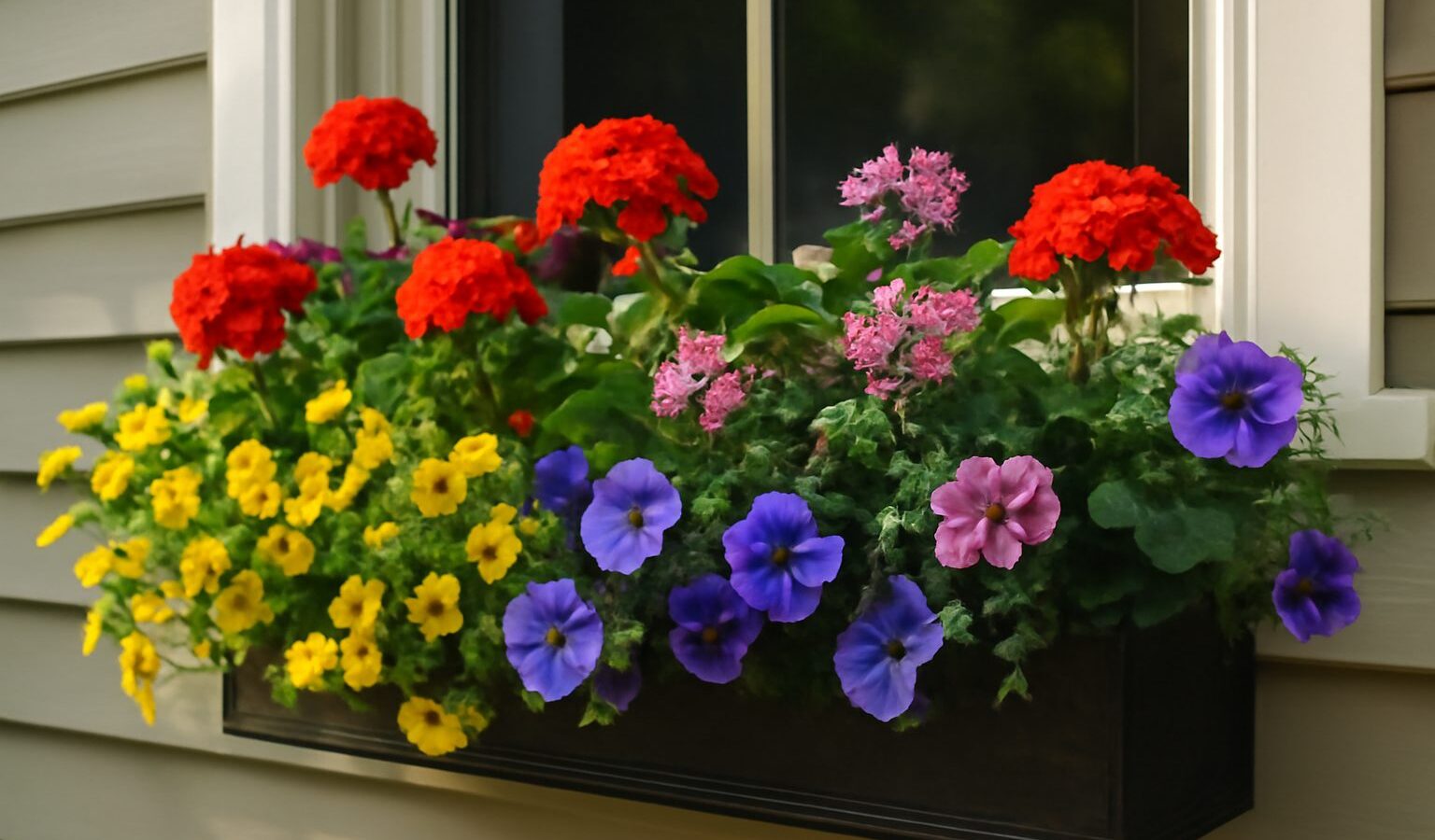 window box flowers